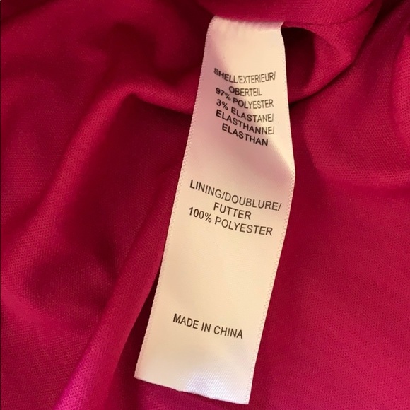 ADRIANNA PAPELL Fuchsia Strapless Cocktail Dress 4 - Picture 9 of 11